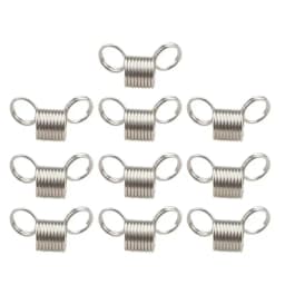 10 Pcs Beads Stopper Mini Spring Clamps Creative Bead Wire Ends Jewelry Making Tool for DIY Handmade Bracelets Necklace