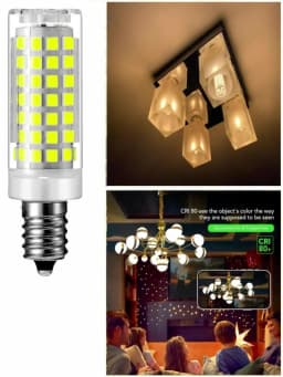 18W 15W 12W 9W 7W E14 LED Bulb Lamp 220V-240V Mini Corn Bulb Light 2835SMD 360 Beam Angle Replace Halogen Chandelier Lights
