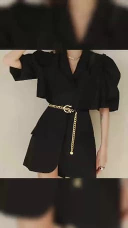 Chain belt fashion personality multi-layer combination belt women's new summer dress decorative belt