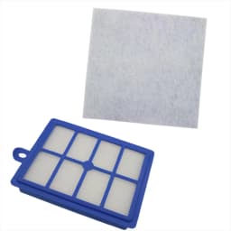 Washable 1PCS Dust Hepa Filter H12 H13+2PCS Motor Cotton Filter for Philips Electrolux AEG Vacuum Cleaner Replacement Parts