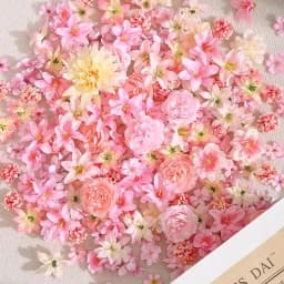 24Pcs Artificial Peony Flowers Head for Wedding Decoration Fake Flower Home Decor Birthday Party DIY Garland Gift Accessories