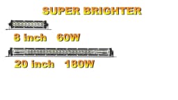 UNISHINE Slim 12D Led Light Bar 20-52inch Spot Flood Combo Beams LED Driving Light For SUV 4X4 Off Road LED Work Lamp 12V 24V