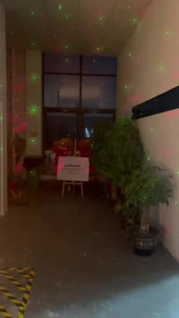 Christmas Starry Laser Projector Lights Outdoor Red Green Moving Star Shower Waterproof Garden Holiday Party Decor with Remote