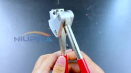 Various Specifications Lettering Pliers Manually Press DIY Jewelry Marking Tool 999 14K S925 and Other Words