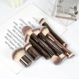 MAANGE Makeup Brushes Double Head Foundation Powder Concealer Blusher Bronzer Makeup Brush Soft Fiber Hair Cosmetic Beauty Tools