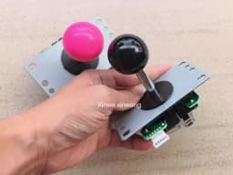 Copy SANWA Joystick With 5 Pin Connector 8 Way Classic Square Restrictor Arcade Game Machine Stick Neo Geo DIY Parts