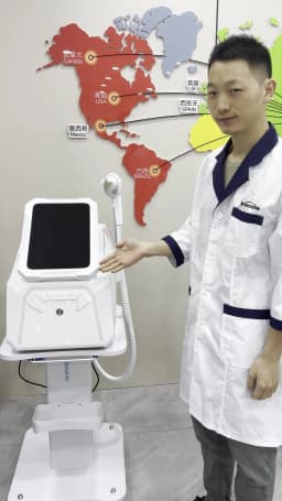 2026 Professional 5000W Four-Wave Diode Laser Hair Removal Device Suitable for Beauty Salons