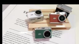 Portable Retro Digital Camera 1080P Video Recorder with 0.96" IPS Screen Compact Vintage Camera for Teens Children Gift