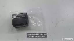 BB-6 Falcon Eyes 6Pcs AA Battery Container Case Replace NP-F970 NP F970 NPF970 Fit LED VIDEO LIGHT Lamp Monitor Panel