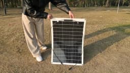 SMARAAD 100W 200W 18V Flexible Solar Panel Kit Waterproof High Efficiency DC Charging Line Controller Lightweight Free Sun Power