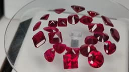 Brilliant Cut 13x18mm Oval Cut Red Lab Grown Ruby Gemstones Garnet Diy Jewelry VVS Gem  For Diy Jewelry Making
