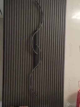Long Strip LED Wall Lamp Modern Remote Control Dimming Living Roomdecor Wall Lamp Background Bedroom Bedside Home LED Lighting
