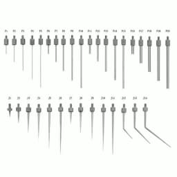 3/5/6pcs Dial Digital Test Indicator Contact Point Stem Rod Depth Gauge Measurer Tool Set Measuring Instruments Parts