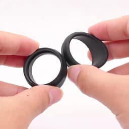 A Pair of Stereo Microscope Telescope Eyepiece Eye Cups Rubber Eye Guards Eyepiece for Microscope Accessories