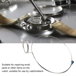 3Pcs Head-Mounted Magnifying Glass Steel Ring for Watchmaker Watch Part Repair Tool Watch Tool Magnifying Glass Accessories