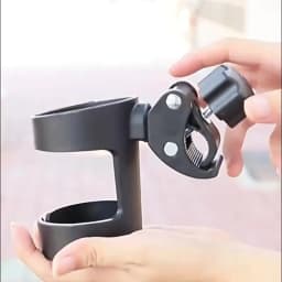 Universal Water Bottle Cup Holder Bike Stroller Milk Bottle Rack for Bicycle Electric Scooter Baby Stroller Outdoor Cycling