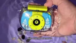 Kids Waterproof Camera 20MP Waterproof Underwater Digital Camera 1080P 10X Digital Zoom Screens Waterproof Digital Camera