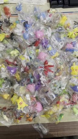 10-50Pcs Pokemon Anime Figures Pikachu Cartoon 4-6CM Action Collect Ornamental Decoration Pet Random Model Doll Cute Toy Gifts
