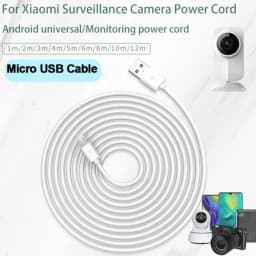 NNBILI 3m/5m/6m/7m/8m/10m/12m/14m Micro USB Charging Charger Cable For Android Smart Phone Camera USB Extended Charging Cable