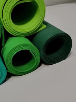Thickness 1/2/3mm Green EVA Foam Paper Christmas Tree Making Foam Thin EVA Rubber Plate Handmade Model Making Cosplay 87x50cm