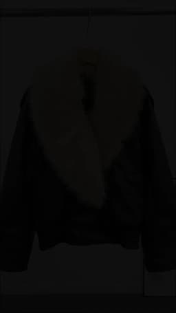 Elegant PU Fur Patchwork Jacket Women Loose Detachable Collar Lapel Double Breasted Jackets Female Fashion Winter Warm Outwear