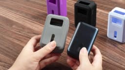 Shockproof Silicone Case for Anker Nano Power Bank (10,000mAh 45W) A1638 Protective Cover with Precise Cutouts for Travel Flight