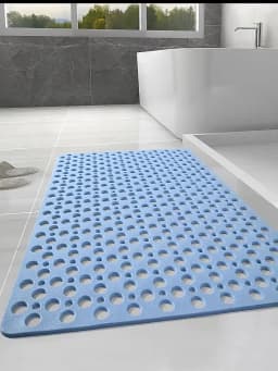 Bathroom Mat Anti-slip TPE Suction Grip Mat Non Slip Bathtub Strong Suction Anti-Mold Shower with Suction Cup Bathroom Product