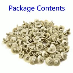 100Pcs Side Moulding Lower Protection Door Trim Clips For Trafic Master For Fixing The Exterior Door Mouldings And Bump