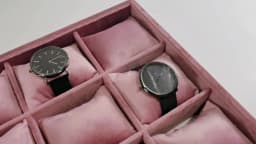 12 Grid Bracelet Watch Premium Pillow Plate 35*24cm Velvet Earnail Pendant Jewelry Display Tray