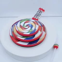 Lollipop Hand Drum 6 Inch / 8 Inch / 10 Inch Percussion Instruments Colorful Dance Props Infant Musical Toys Teaching Aids