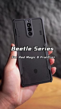 Xundd Magnetic Holder Case for Nubia Red Magic 11 Pro Plus 11 Air /9 10 Pro Plus, Airbag Anti-Fall Protection, Camera Protect