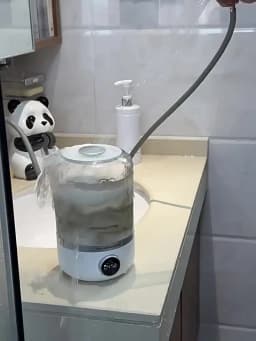 Wireless Washing Machine Portable Underwear Cleaner 1L mini Socks Washing Machine Dehydratable Laundry Bucket