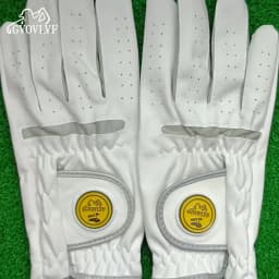 1 Piece Men Golf Glove Micro Soft Fabric Breathable Comfortable Fitting With Magnetic Marker Replaceable For Golfers