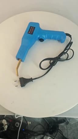 Bumper Repair Torch Kit Plastic Welder Heat Stapler Soldering Iron EU 220V - Complete Bumper Repair Tool Set for Car Body Work