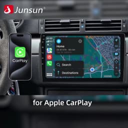 Junsun 7" Wireless CarPlay Android Auto Car Radio for PEUGEOT 207 207CC 2006 2007-2015 Multimedia Wireless Apple CarPlay Smart Intelligent Systems IPS Touch Screen Stereo Video Player 2 Din Autoradio Head Unit Navigation BT GPS 4G WIFI FM AM DSP RDS SWC