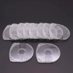 10PC Game Disc Storage Shell Case Cover PSP UMD Protective Box Replacement Clear UMD Disc Case Shell for Sony PSP1000/2000/3000
