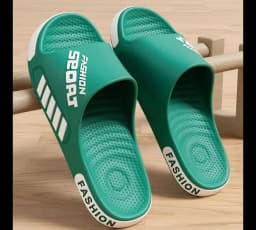 Unisex EVA Slippers 40-47 Flat Sole Home Slippers Fashion Open Toe Sandals for Home Beach Shower Indoor Outdoor Shoes