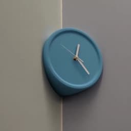 8 Inch Corner Wall Clocks Minimalist Wall Art Clock Bedroom Mechanism Silent Watches Living Room Luxury Desktop Watch Home Decor