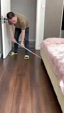 Telescopic Long Handle Broom For Home Blinds Dust Microfiber Brushes To Install Easy To Use Household Cleaning Tools