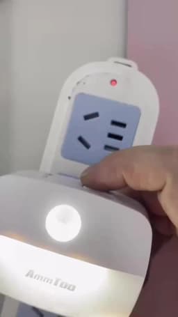 Motion Sensor LED Night Light AC 85-265V EU US Socket PIR Human Induction Lamp 3 Modes Plug In Wall Lamp For Bedroom Hallway