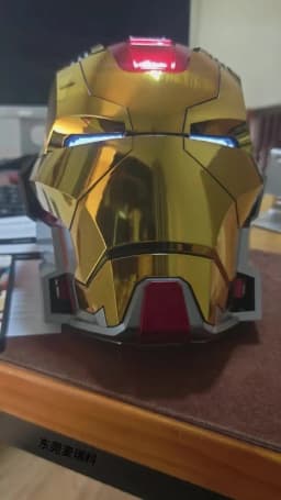 New War Machine Iron Man Helmet Mk5 Mk50 M17 Helmet Mask 1:1 Openable Voice Control Adult Cosplay Collection Ornament Gift