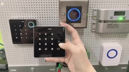 IP65 Standalone Fingerprint Access Controller 125kHz 13.56MHz Backlit Metal Keypad Light with Door Relay Lock (Commercial Grade)