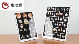 Pin Display Case Acrylic Brooch Pin Collections Display Organizers for Medals Jewelry Pin Collections Holder Tabletop & Wall
