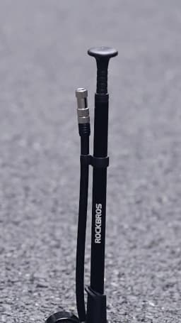 ROCKBROS Bike Air Pump Portable High-pressure Fork Pump Gauge Fork Rear Suspension Shock Absorber MTB Road Bicycle Accessories