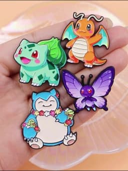 Cute Anime Monster Enamel Pin Cool Duck Turte Brooch Pines Lapel Pins Badge on Backpack Costume Accessories Jewelry Friends Gift