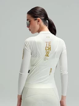 EVR Women's Road Cycling Jersey Long-sleeved Sun Protection Quick-drying Outdoor Cycling Jersey High Elastic Breathable Cycling