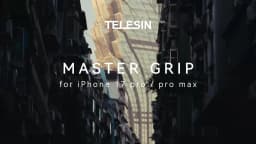 TELESIN Master Grip Set for iPhone17 Pro Pro Max Magnetic Phone Camera Hand Grip Holder 3200Mha Powerbank with Wireless Charging