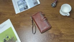 New Men's Long Wallet, Zipper, Multi-card Position Clutch Bag, Casual Large-capacity Mobile Phone Wallet, Change Bag