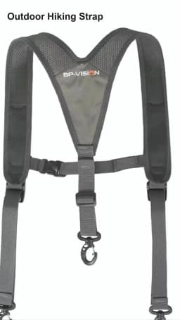 Outdoor Hiking Strap Camping Accessori Breathable Nylon Strap for Running Ergonomics Back Polyamide Adjustable Buckles