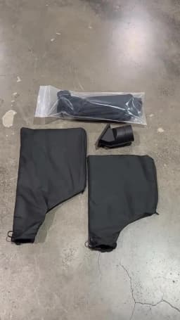 3Pcs Mitre Saw Dust Bag Black Dust Collector Bag With Zipper Wire Stand For 255 Model Miter Saw Equipment Dust Bag